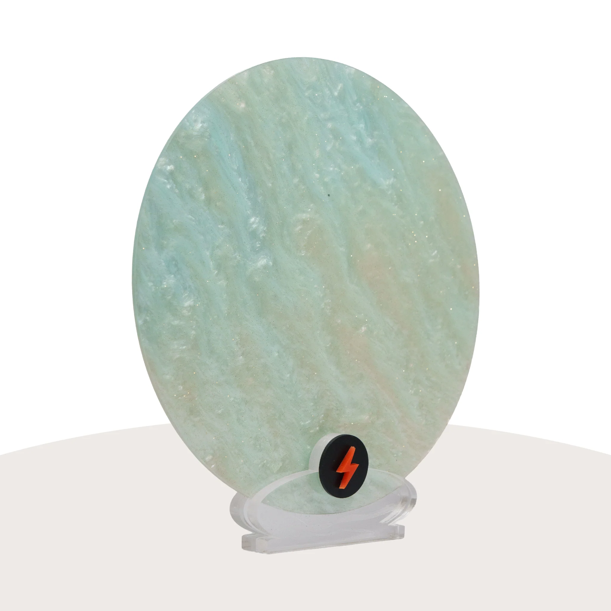 Aqua Pixie Pearl Finish Acrylic - Image 2