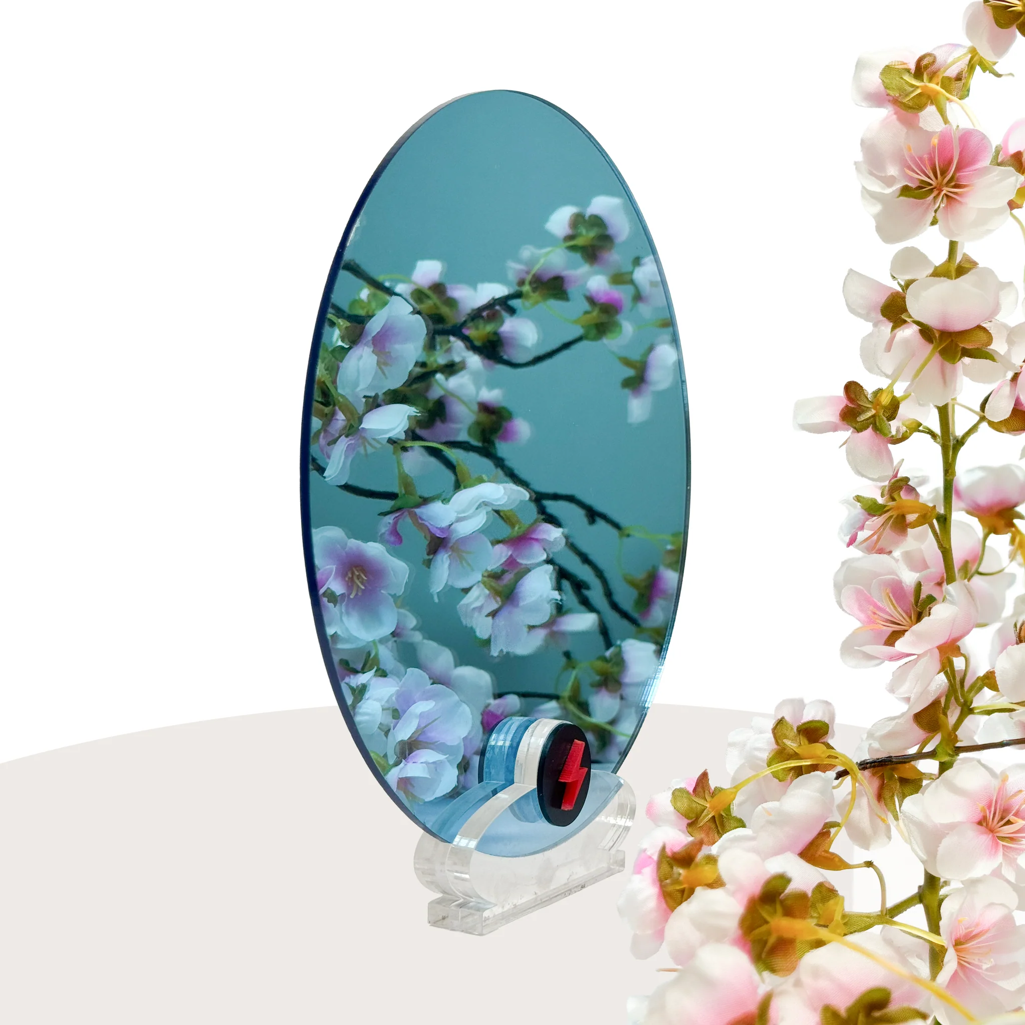 Baby Blue Mirror Acrylic - Image 2