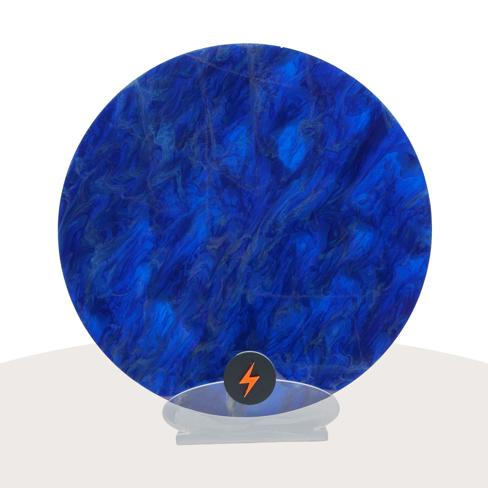 Blue Gold Starlight Shimmer Acrylic - Image 3
