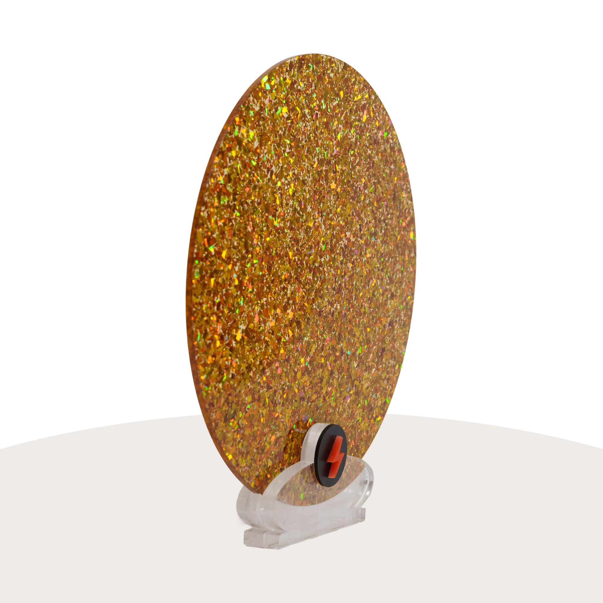 Flame Chunky Glitter Acrylic - Image 2