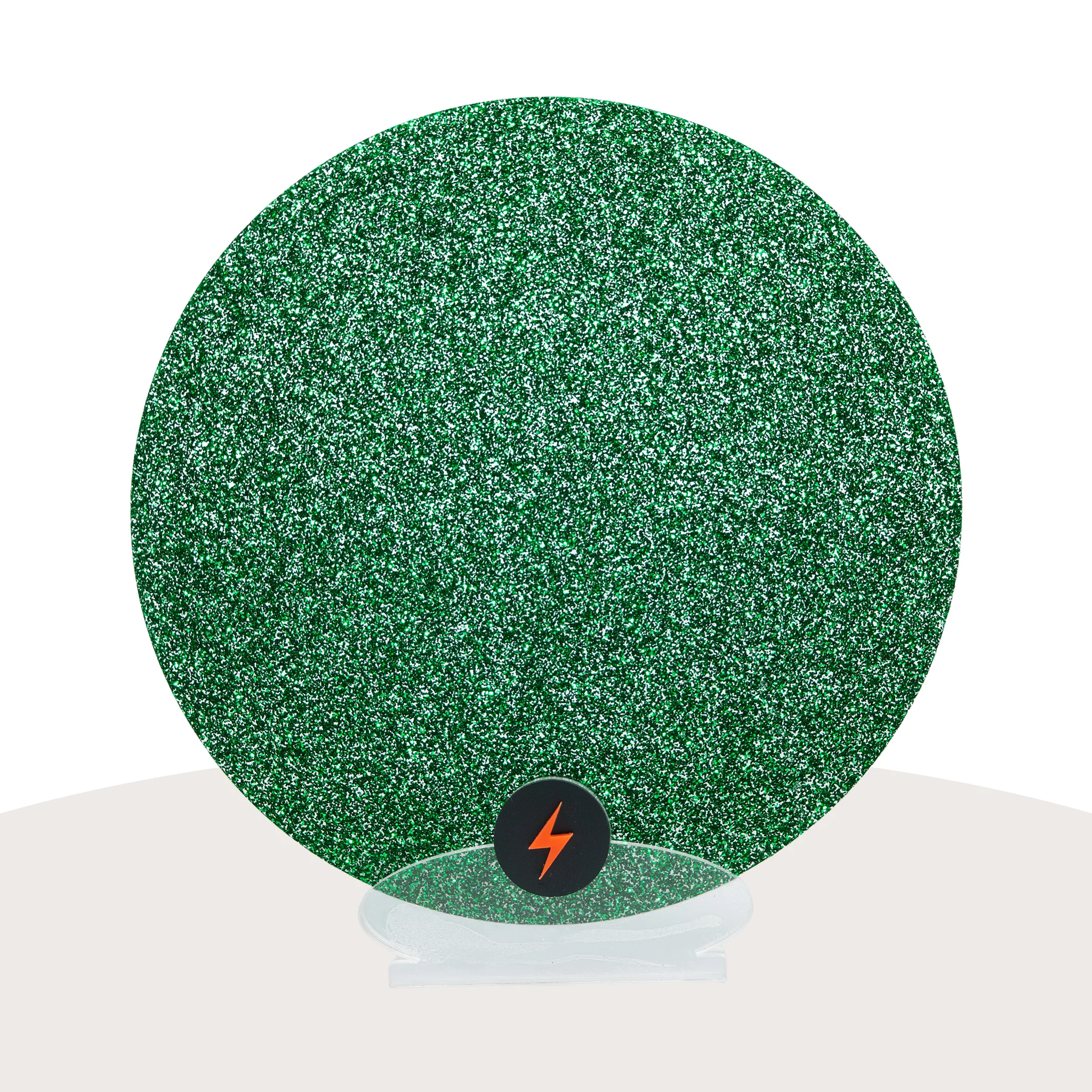 Forest Green Standard Glitter Acrylic - Image 3