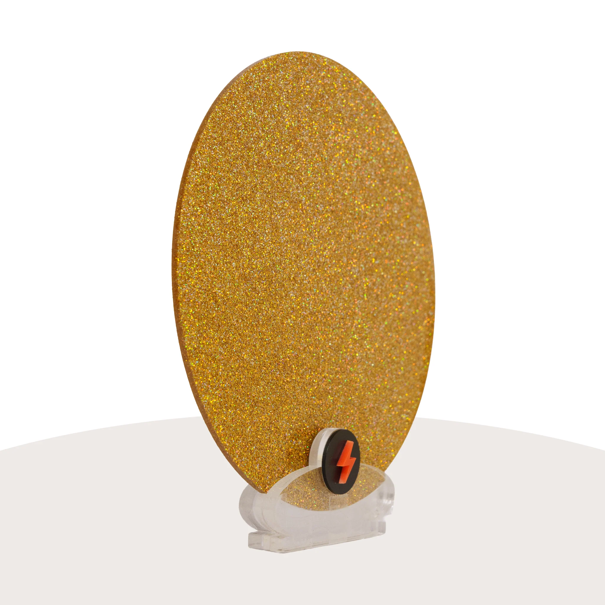Holographic Gold Standard Glitter Acrylic - Image 2