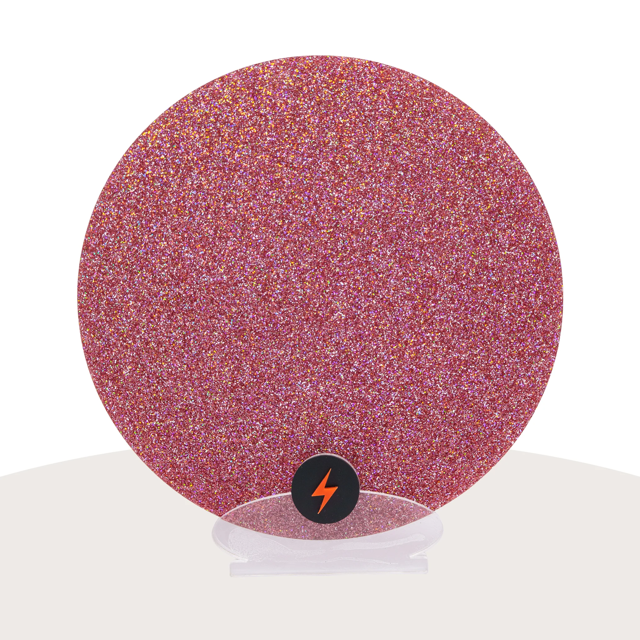 Holographic Rose Standard Glitter Acrylic - Image 3
