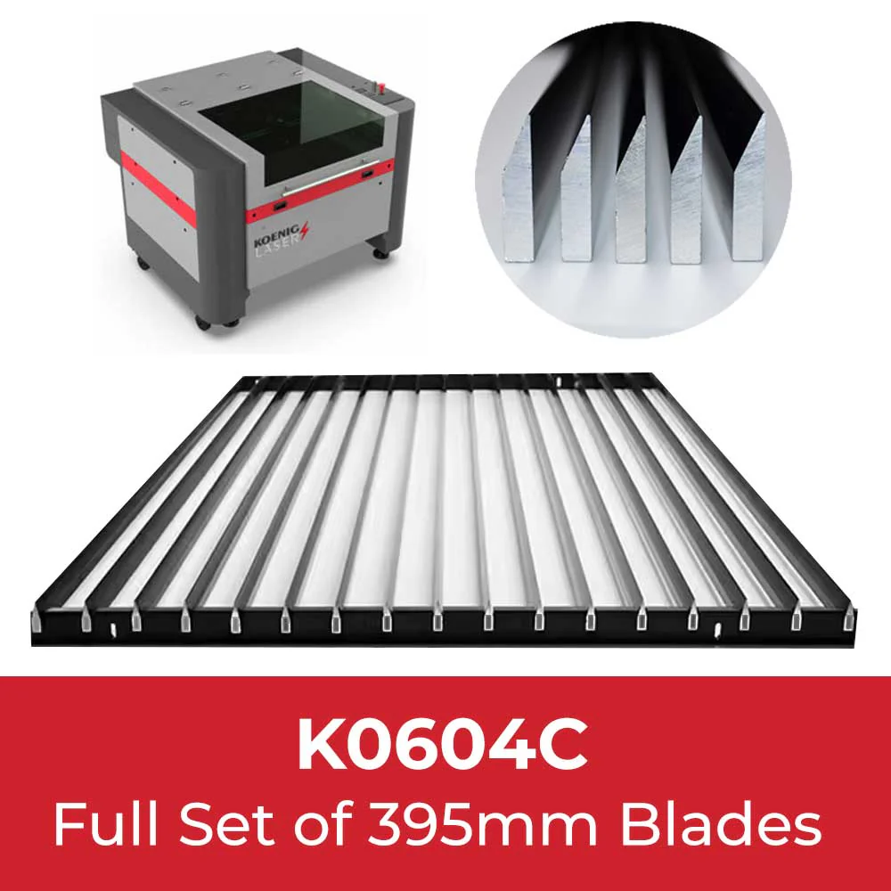 K-Series Laser Knife Bed Blades - Image 2