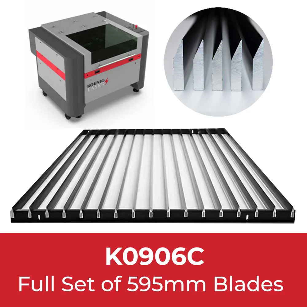 K-Series Laser Knife Bed Blades - Image 3