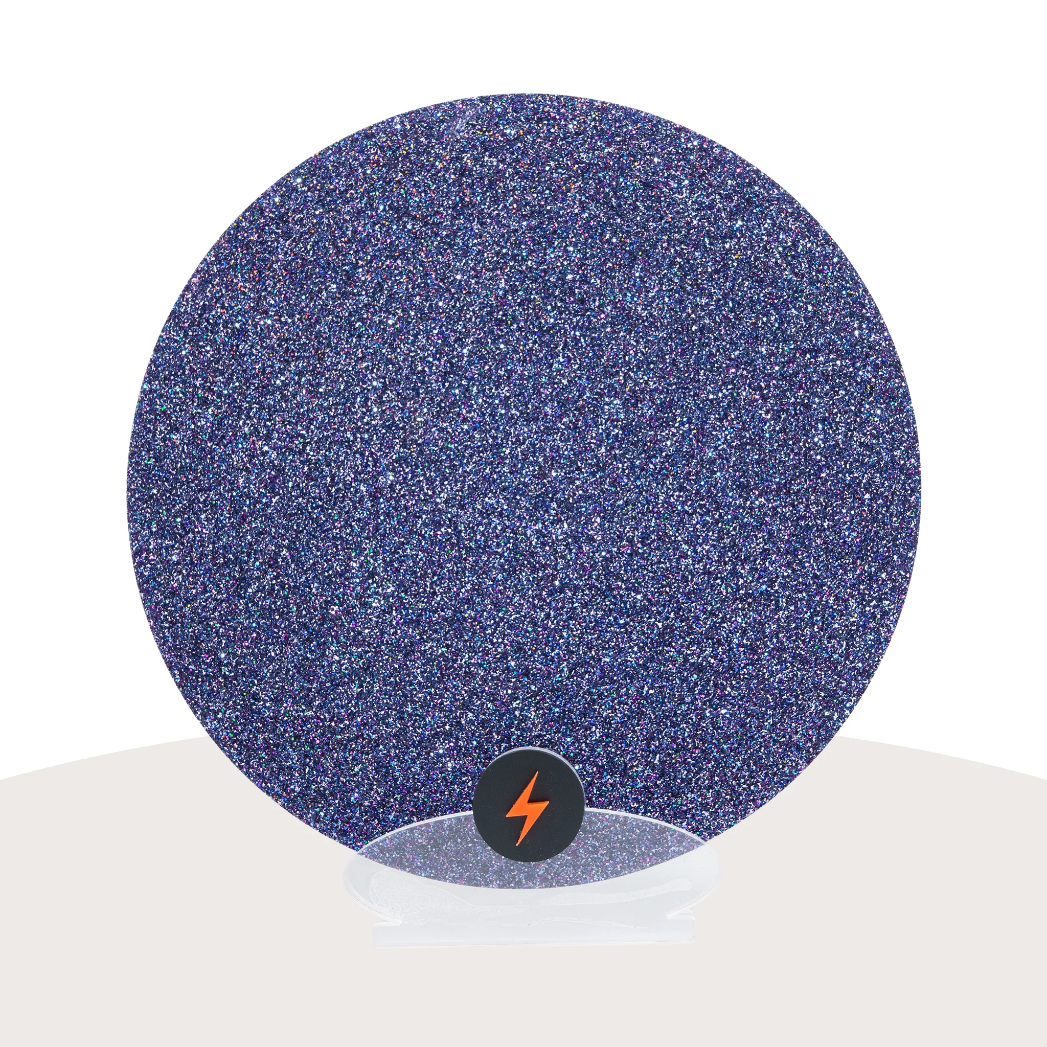 Mystic Blue Standard Glitter Acrylic - Image 3