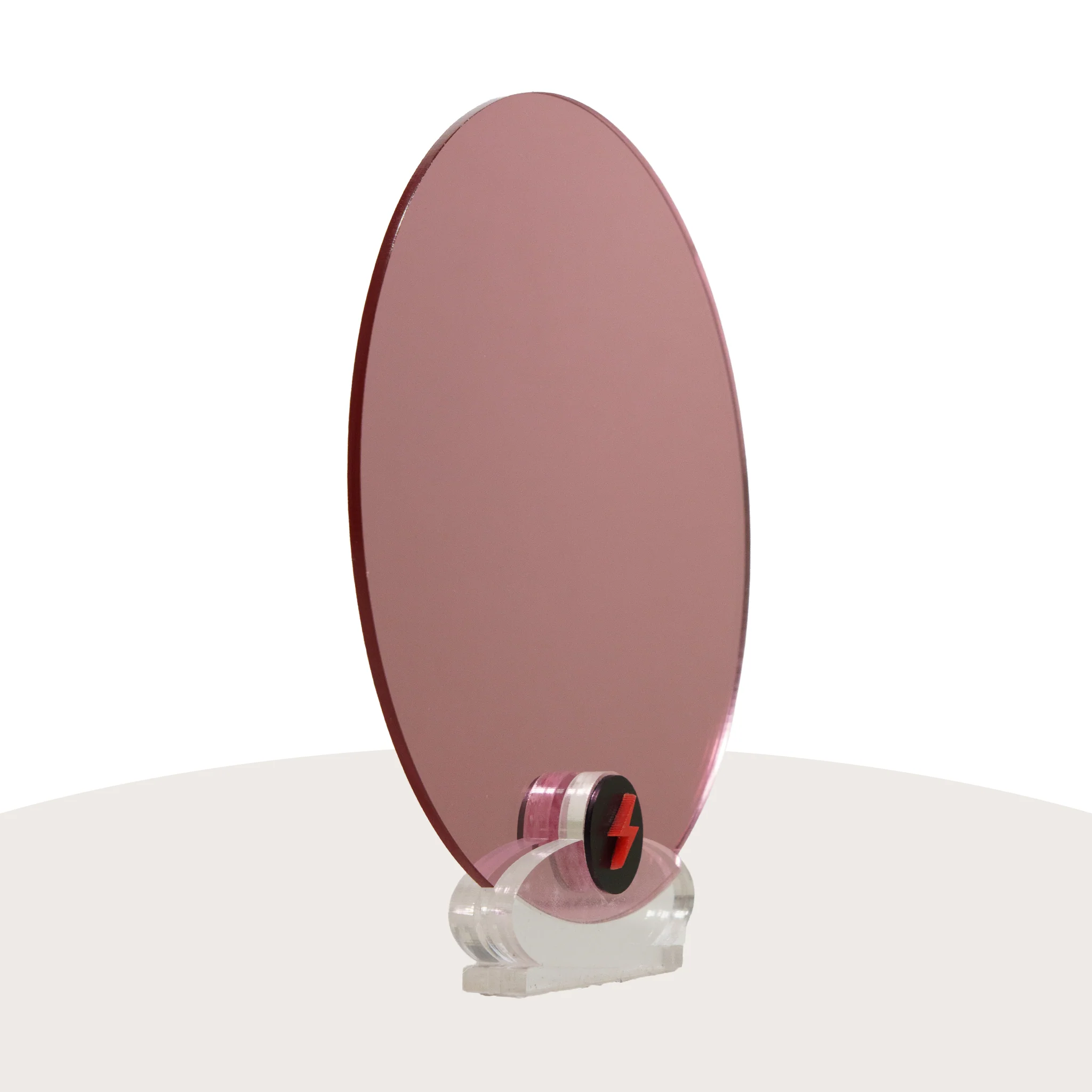 Baby Pink Mirror Acrylic - Image 3