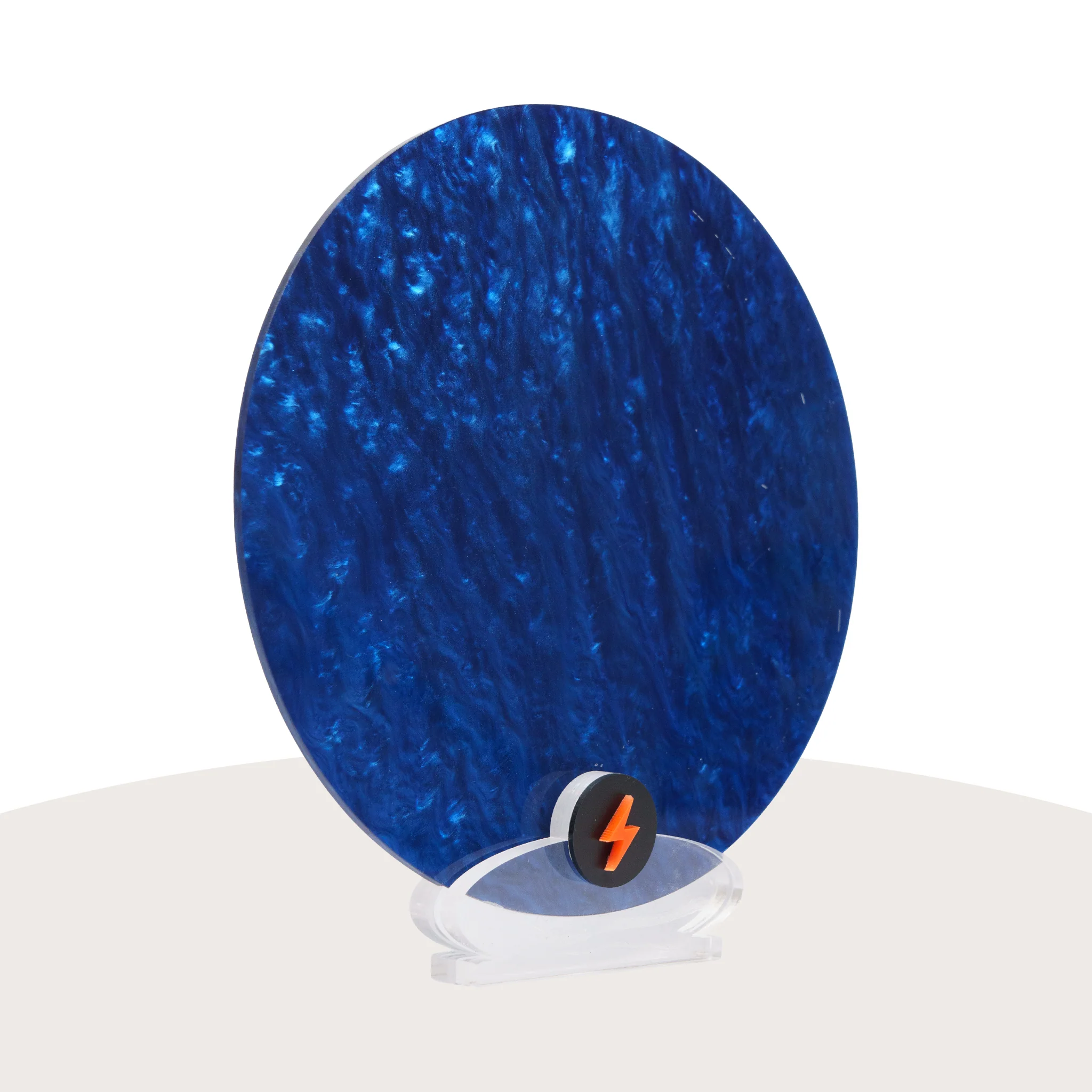 Pacific Blue Pearl Finish Acrylic - Image 2