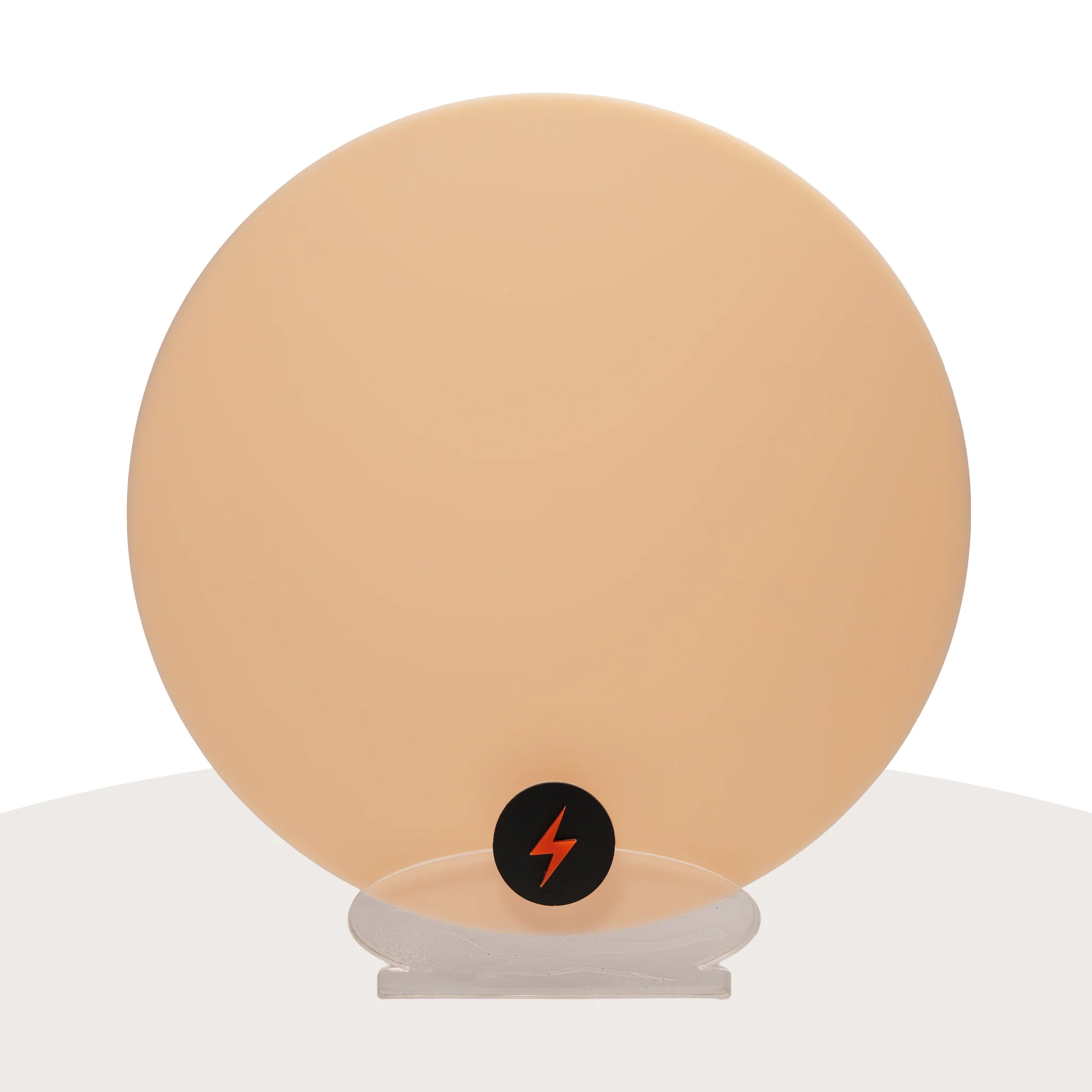 Peach Solid Acrylic - Image 3