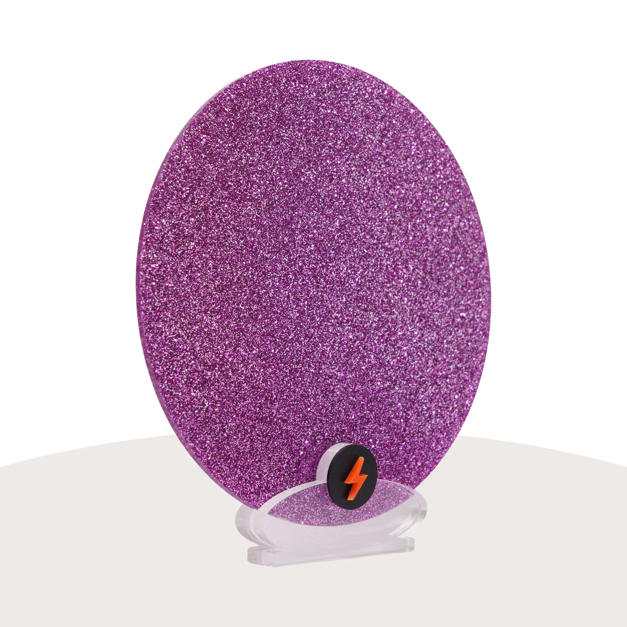 Purple Standard Glitter Acrylic - Image 2