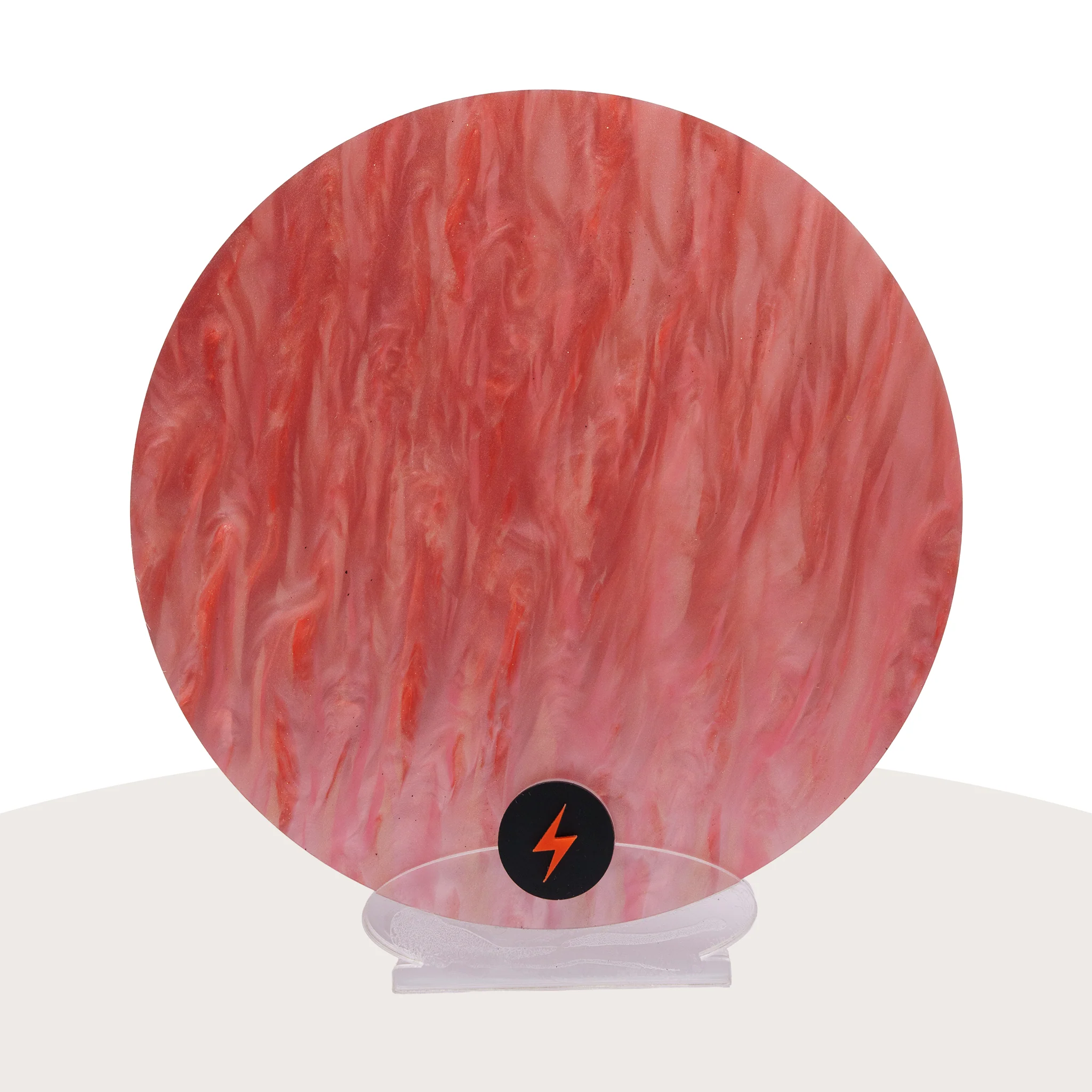 Red Shimmer Pearl Finish Acrylic - Image 3