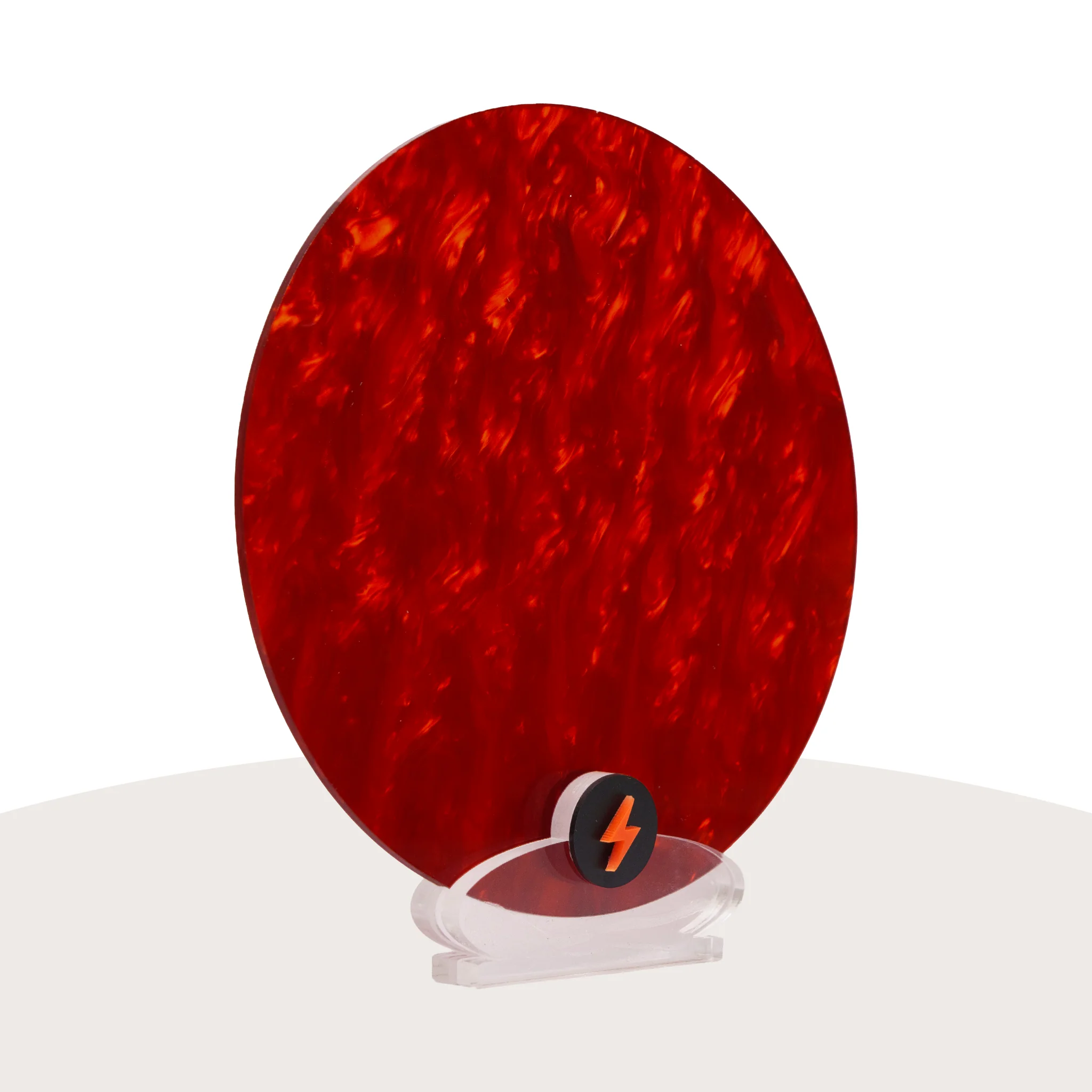 Red Velvet Pearl Finish Acrylic - Image 2