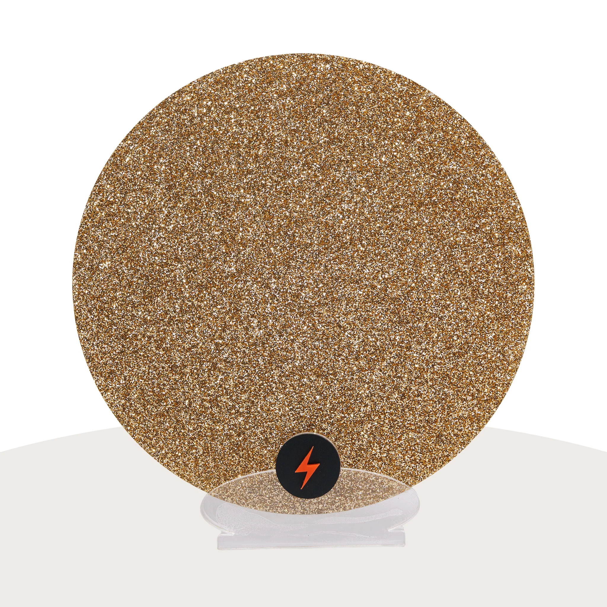Rose Gold Standard Glitter Acrylic - Image 3