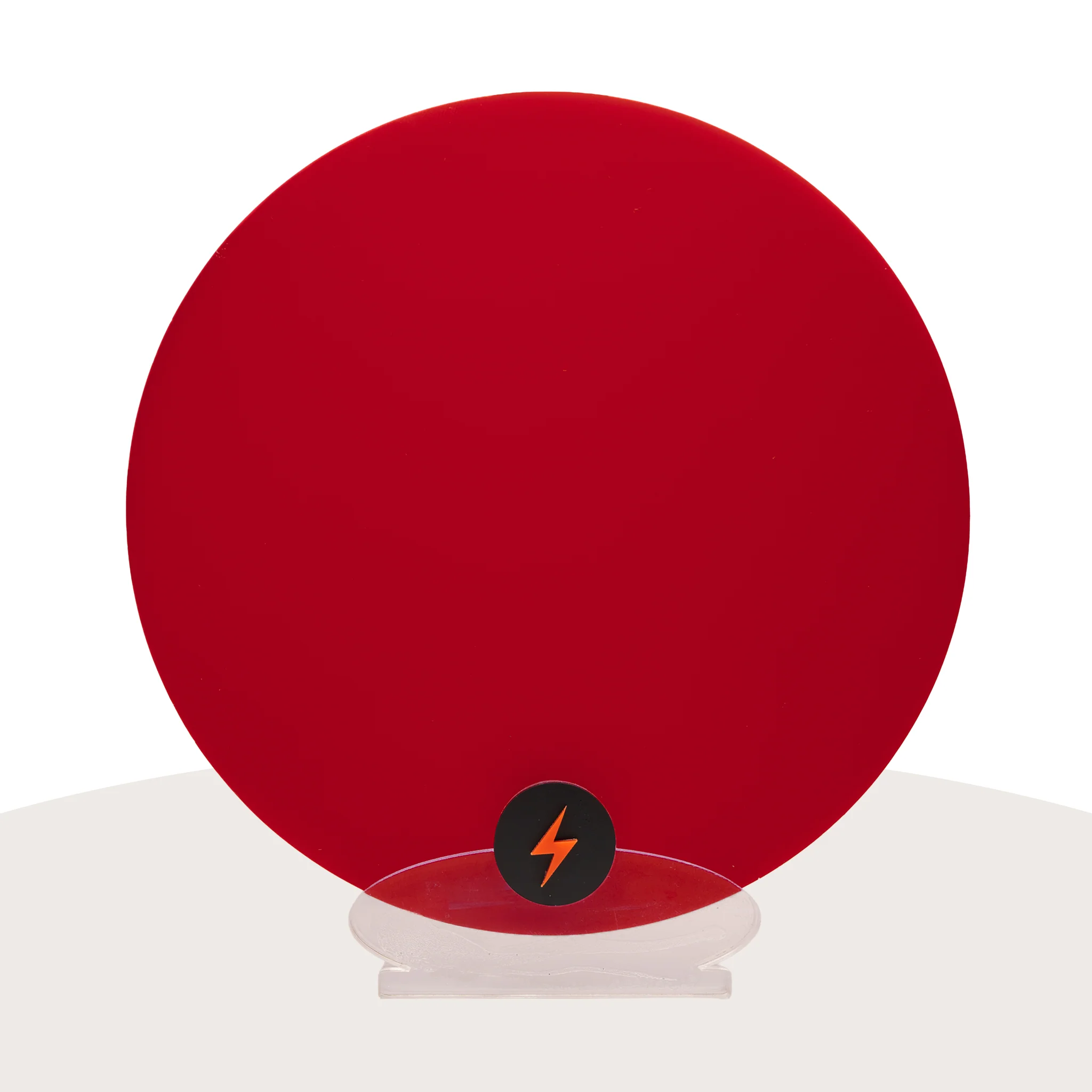 Ruby Red Solid Acrylic - Image 3
