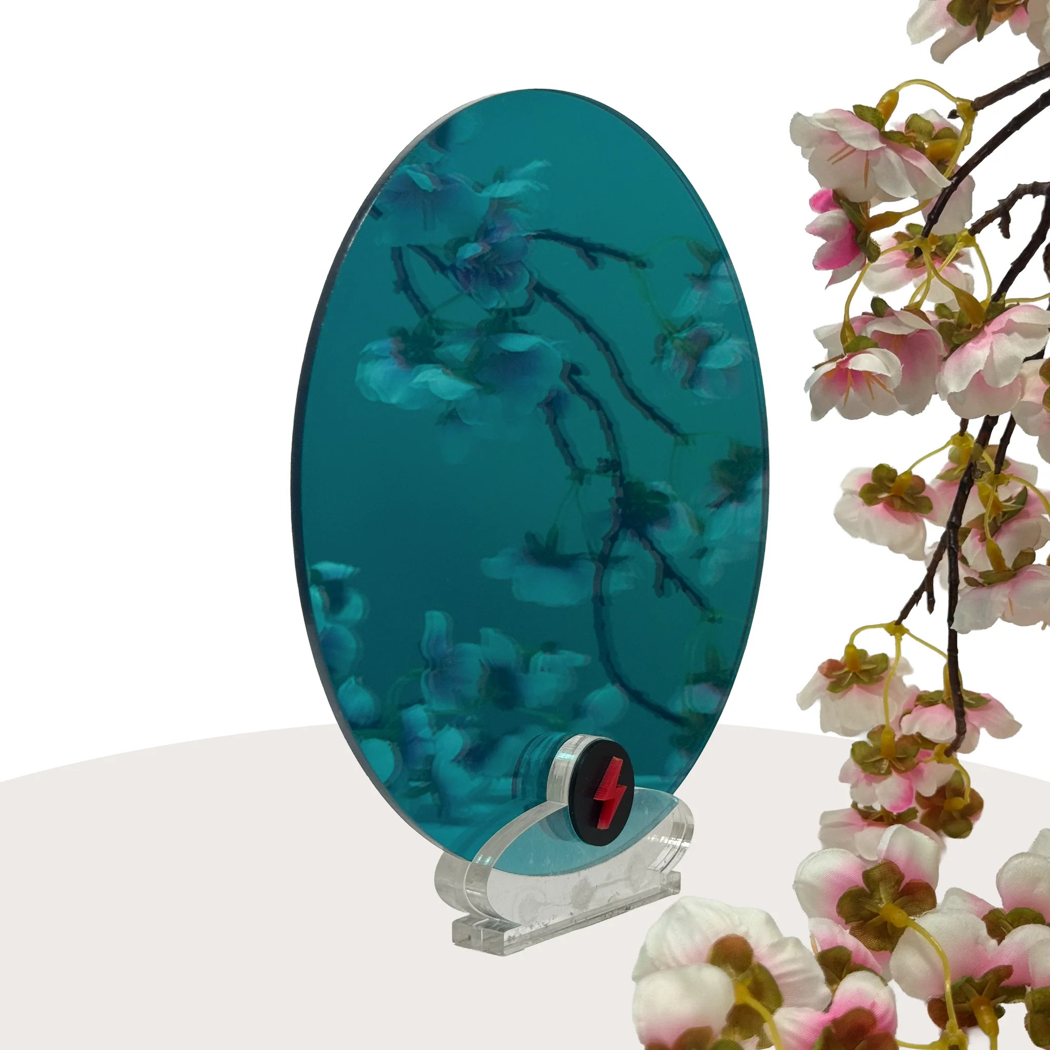 Teal Mirror Acrylic - Image 2