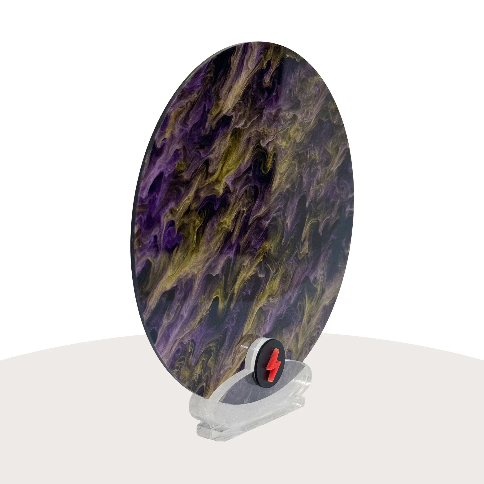 Violet Gold Starlight Shimmer Acrylic - Image 2