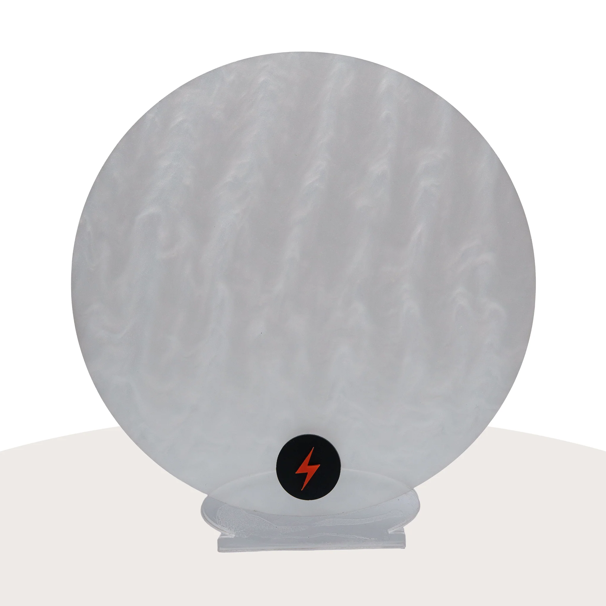 White Pearl Finish Acrylic - Image 3