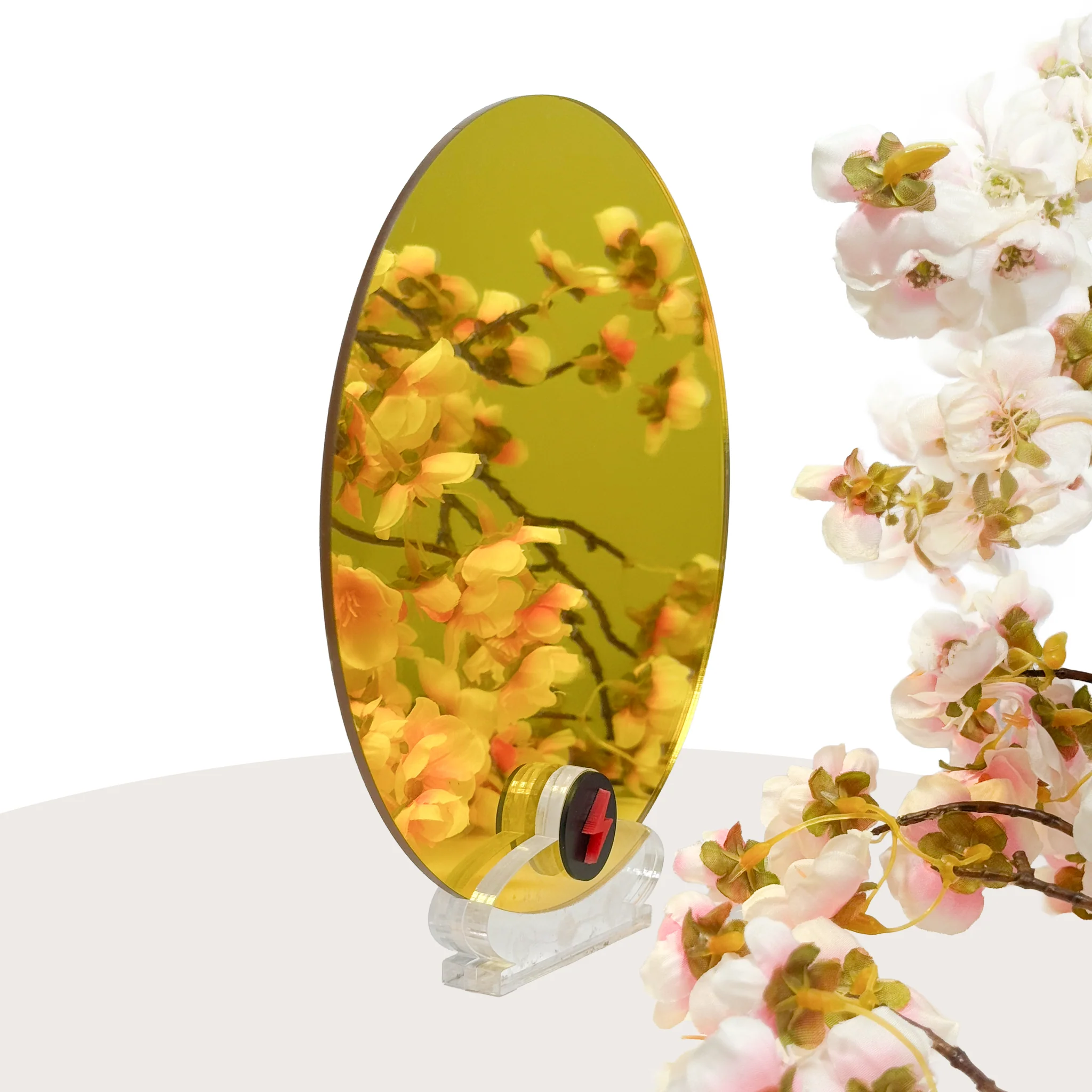 Yellow Mirror Acrylic - Image 2