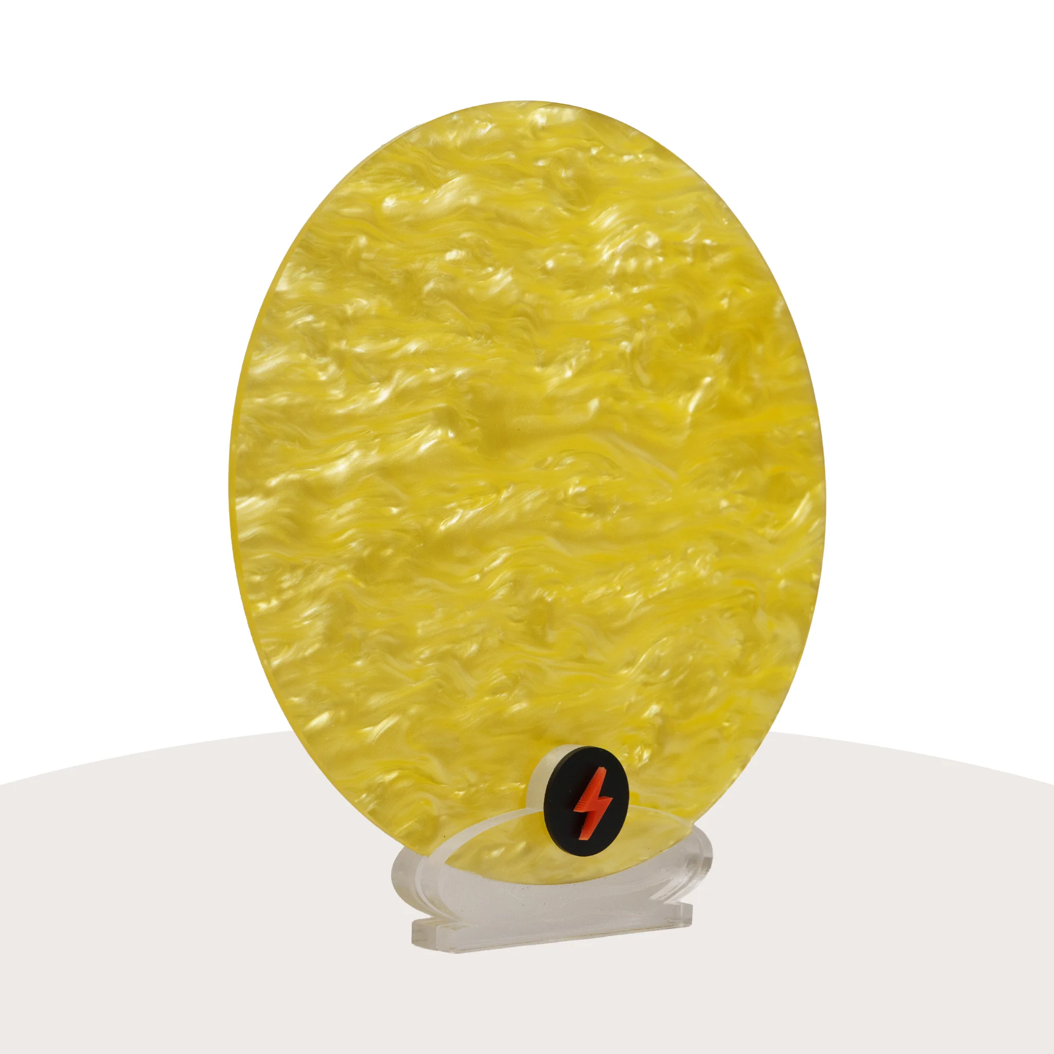 Yellow Pearl Finish Acrylic - Image 2